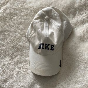 White Nike hat